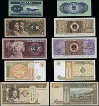 zestaw różnych banknotów, zestaw 13 banknotów