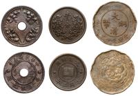 Chiny, zestaw 3 monet: