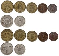 Łotwa, zestaw 7 monet
