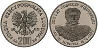 200 złotych 1983, Warszawa, Jan III Sobieski, 30