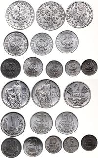 lot monet, Warszawa, 2 x 5 groszy (1963, 1968), 