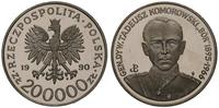 200.000 złotych 1990, Warszawa, gen. Tadeusz Kom