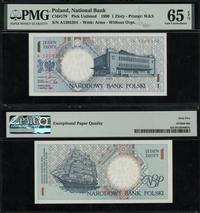 1 złoty 1.03.1990, seria A, numeracja 1205354, p