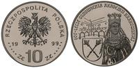 10 złotych 1999, Warszawa, 600-lecie odnowienia 