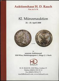 literatura numizmatyczna, katalog 82 aukcji H.D. Rauch, 23–25.04.2008