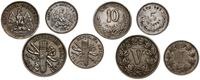 lot 4 monet, Meksyk, 1 centavo 1883, 5 centavo 1