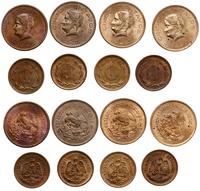 lot 8 monet, 4 x 1 centavo (1939, 1942, 1943, 19