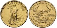 5 dolarów 1/10 uncji 1986, złoto 916, 3.40 g