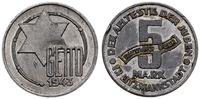 5 marek 1943, Łódź, aluminium, 1.63 g, ładnie za