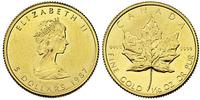 5 dolarów 1/10 uncji 1987, Ottawa, złoto 9999, 3