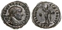 follis 317, Siscia, Aw: Popiersie cesarza w praw