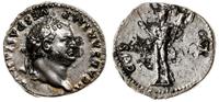 denar 77-78, Rzym, Aw: Głowa cesarza w prawo, le