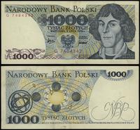 1.000 złotych 2.07.1975, seria G, numeracja 7484