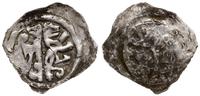 denar ok. 1275–1286, Aw: Półorzeł i wspiety półl