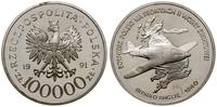 Polska, 100.000 złotych, 1991