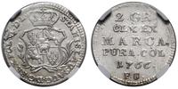 Polska, półzłotek (2 grosze), 1766 FS