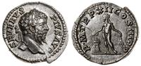 denar 204, Rzym, Aw: Głowa cesarza w wieńcu laur