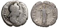 denar ok. 136-137, Rzym, Aw: Popiersie cesarzowe