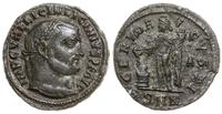 follis 312, Nicomedia, Aw: Głowa cesarza w prawo