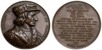 Francja, medal z serii władcy Francji - Karol VI Szalony, ok. 1840
