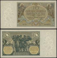 10 złotych 20.07.1929, seria DS, numeracja 15322