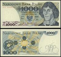1.000 złotych 1.06.1982, seria KK, numeracja 260