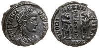 nummus 340–341, Arles, Aw: Popiersie cesarza w p