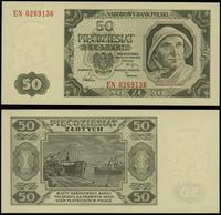 50 złotych 1.07.1948, seria EN, numeracja 026913