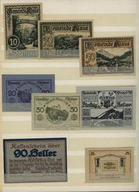 Austria, klaser austryjackich banknotów zastępczych, lata 1919–1921