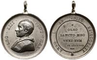medalik pamiątkowy 1893, Popiersie władcy w lewo