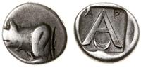 Grecja i posthellenistyczne, triobol, ok. 320-270 pne