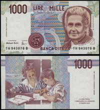 1.000 lirów 1990, seria TH-B, numeracja 943078, 