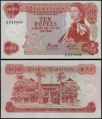 10 rupii 1967, seria A/39, numeracja 717000, pię