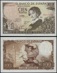 100 peset 19.11.1965, seria G, numeracja 0116046