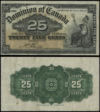 25 centów 2.01.1900, bez oznaczenia serii i nume