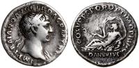 denar 107-108, Rzym, Aw: Popiersie cesarza w wie
