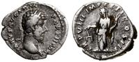denar 167-168, Rzym, Aw: Głowa cesarza w wieńcu 