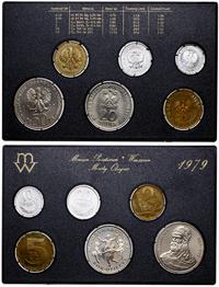 zestaw rocznikowy monet obiegowych 1979, Warszaw