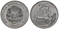 25 bani 1982, Bukareszt, aluminium, wybite jedny