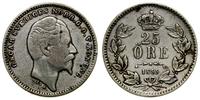 25 öre 1855, Sztokholm, srebro próby "750" 2.07 
