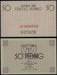 50 fenigów 15.05.1940, numeracja 860359 w kolorz
