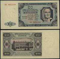 20 złotych 1.07.1948, seria DU, numeracja 905316