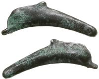 brąz w kształcie delfina VI–V w. pne, brąz, 29.2