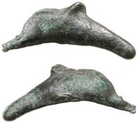 brąz w kształcie delfina VI–V w. pne, brąz, 29.9