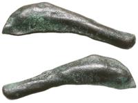 brąz w kształcie delfina VI–V w. pne, brąz, 29.6