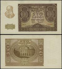 100 złotych 1.03.1940, seria E, numeracja 704886