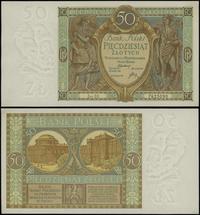 50 złotych 1.09.1929, seria DX, numeracja 762509