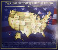 Stany Zjednoczone Ameryki (USA), zestaw 50 x 1/4 dolara z serii Stany Ameryki Północnej