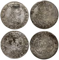 Polska, zestaw: 2 x szóstak, 1661 i 1667