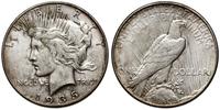 1 dolar 1935, Filadelfia, typ Peace, srebro prób
